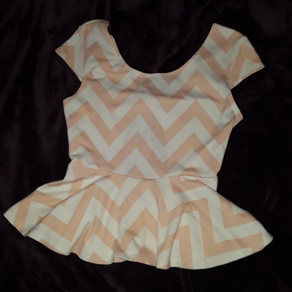 Charlotte Russe peplum top